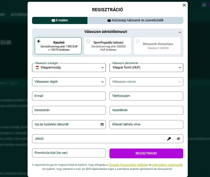 SpinBetter kaszinó SpinBetter kaszinó